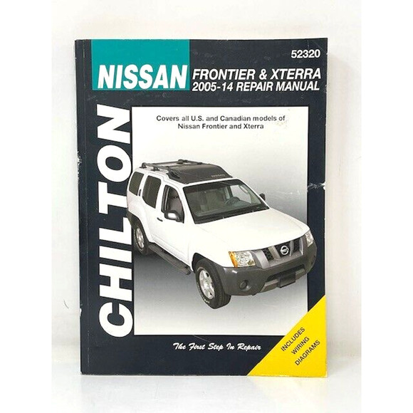 Chilton Nissan Frontier & Xterra 2005-2014 Repair Manual 52320 - Picture 1 of 2
